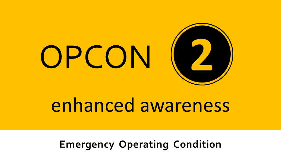 Emergency Operating Condition 3 - significant threat