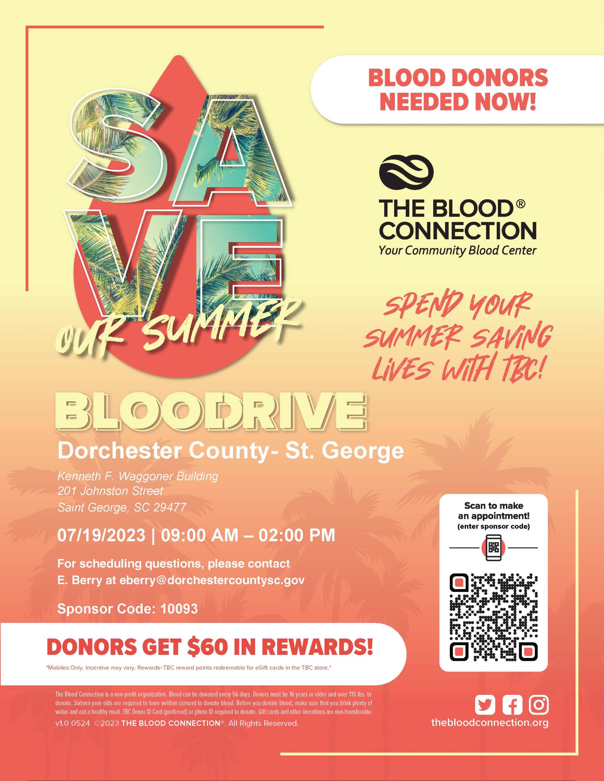 Dorchester County- St. George $60 egc poster